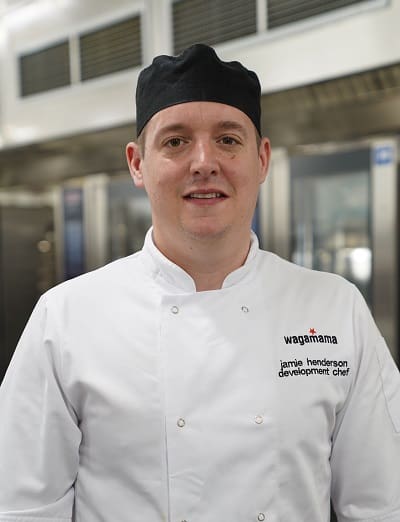 Jamie Henderson, Food Development Chef, wagamama