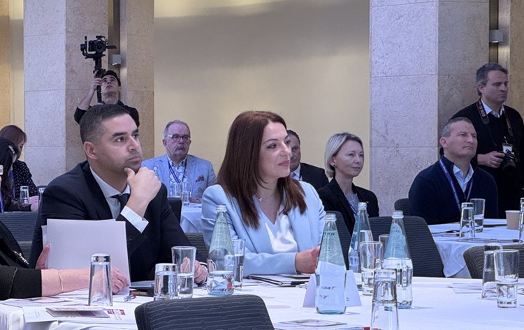 Foreground: Malta’s Deputy Prime Minister and Minister for Foreign Affairs and Tourism, Ian Borg, alongside Julia Farrugia, the Maltese Government’s Minister for Inclusion and Voluntary Sector