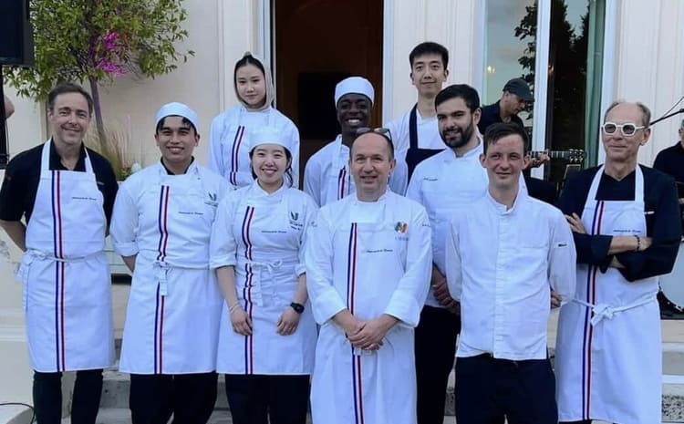 UWL Students Work Alongside Michelin-Starred Chefs at French Ambassador’s Residence