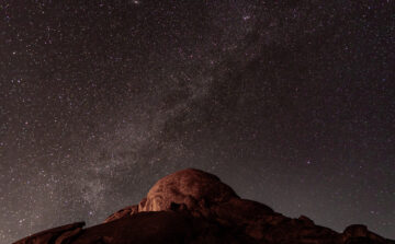Dark skies at Desert Rock