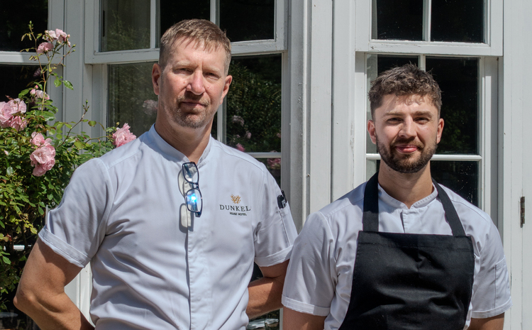 (L-R) - Duncan McKay, Exectiv Chef and Paul, Head Chef