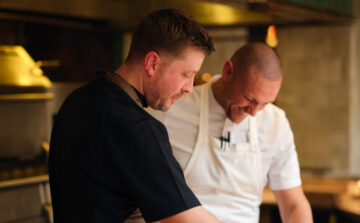 Josh Harnden, Global Culinary Director, NoMad Hotels, and Carlo Scotto, Executive Chef, NoMad London