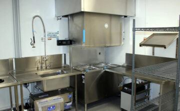 Meiko M-iClean HXL school kitchen