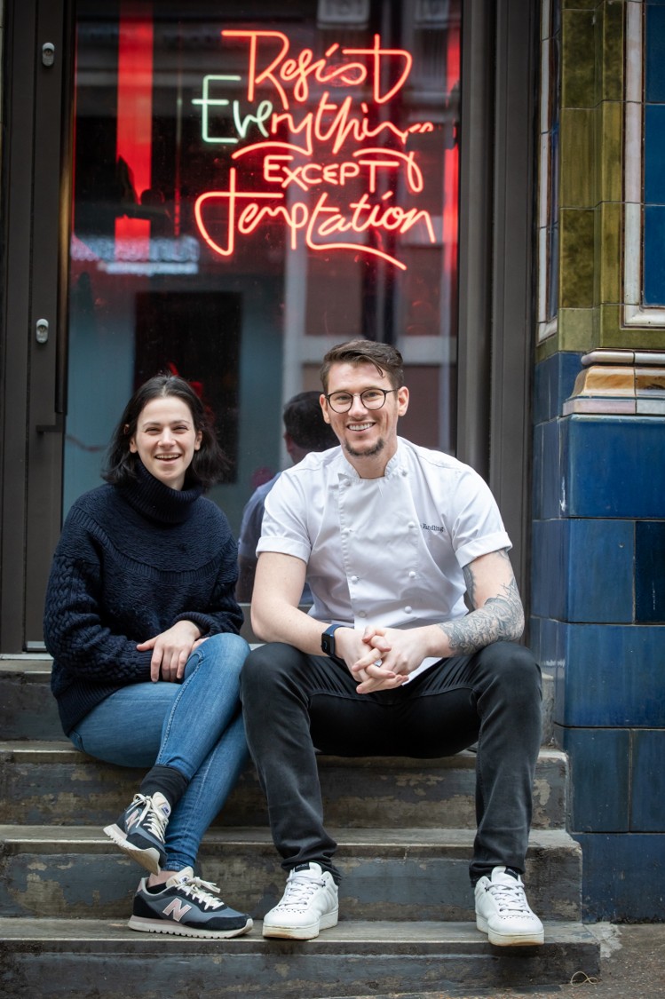 Nicola Gartenberg with Adam Handling